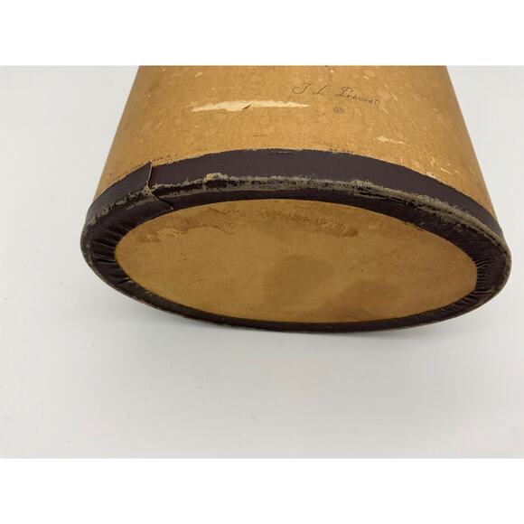 VTG Oval Cardboard Gift Box 13" x 7" x 4.5" Wide w/ Lid & Rope Country Core - Picture 9 of 13